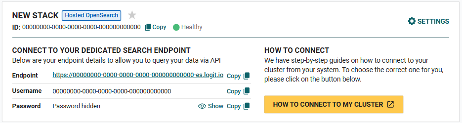 Logit.io Dashboard Summary