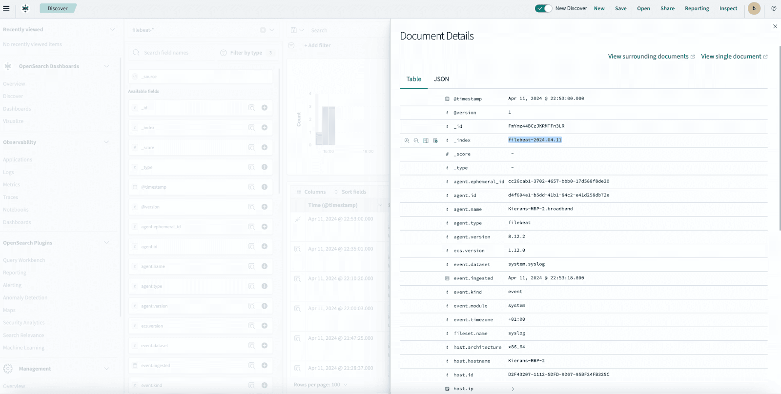 Index Field