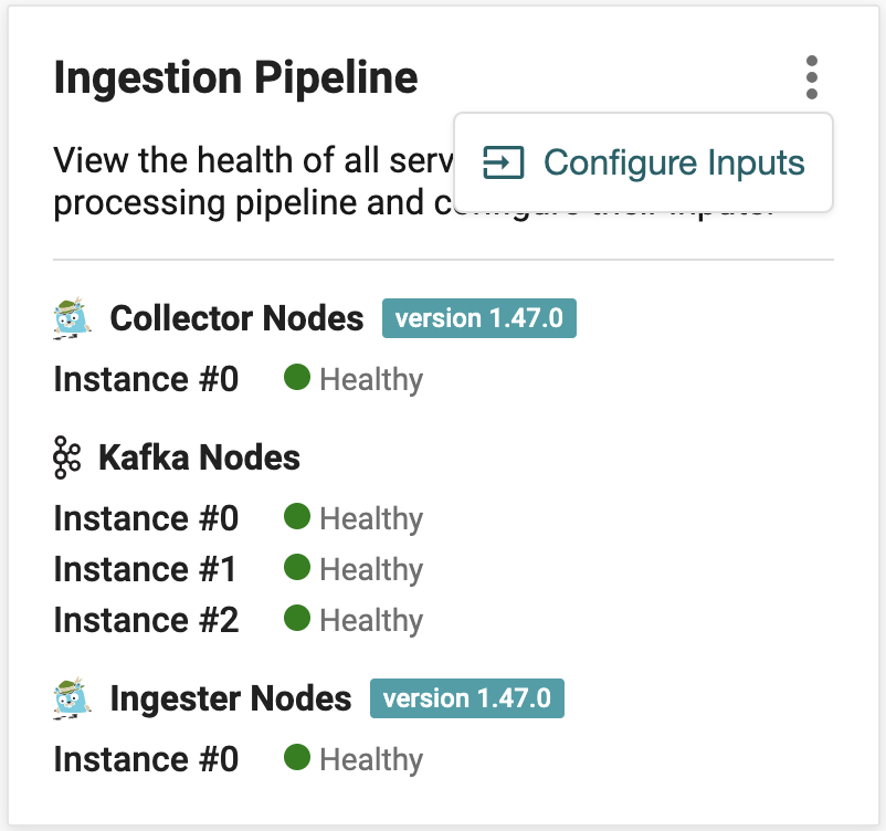 APM Ingestion Pipeline