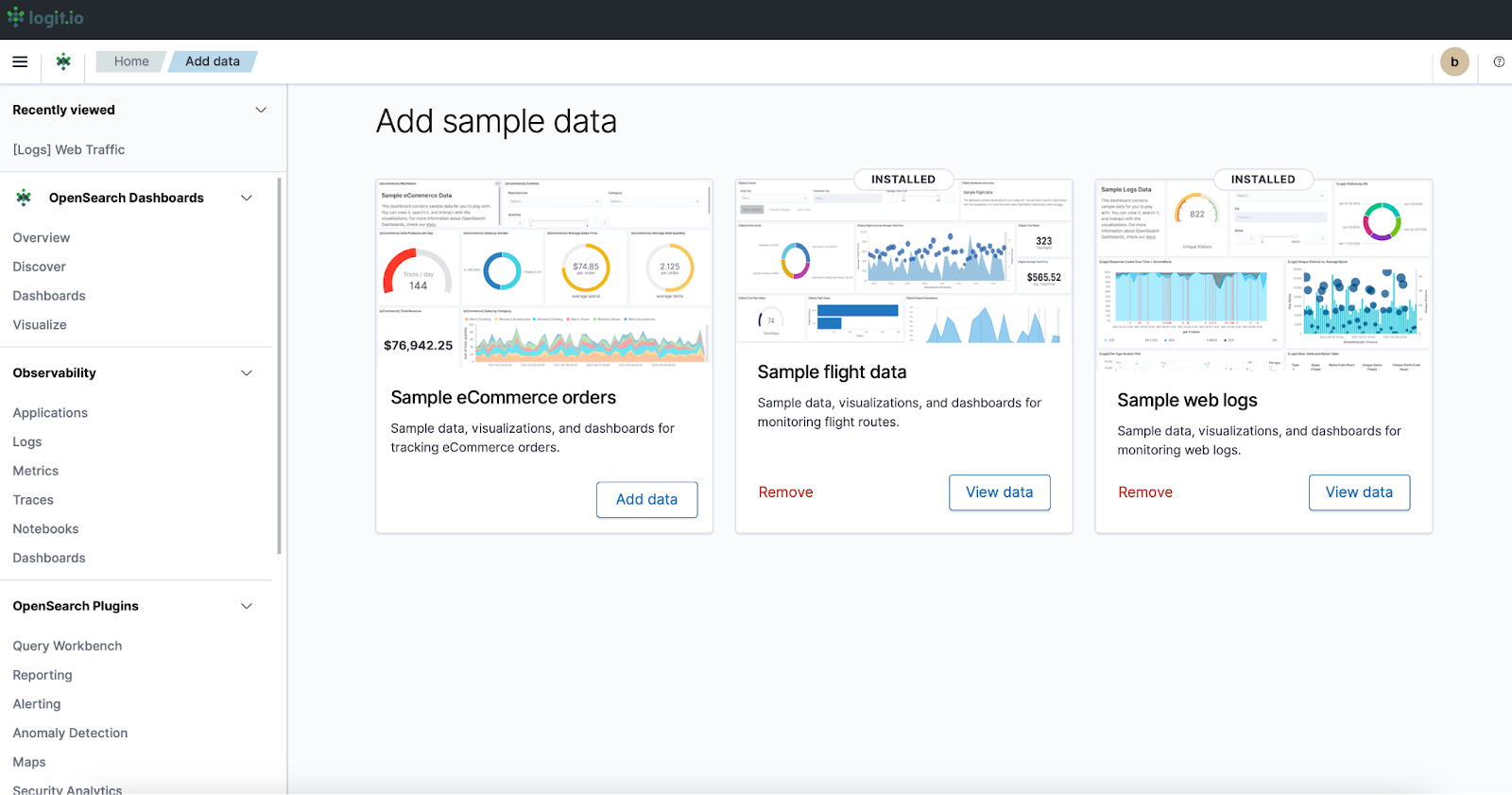 OpenSearch Visualizations