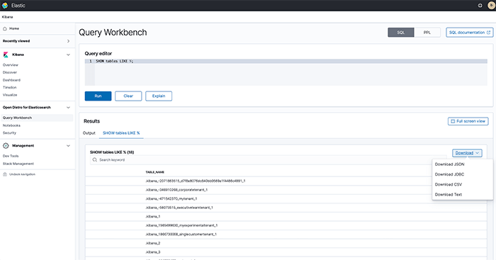 aws opensearch dashboards