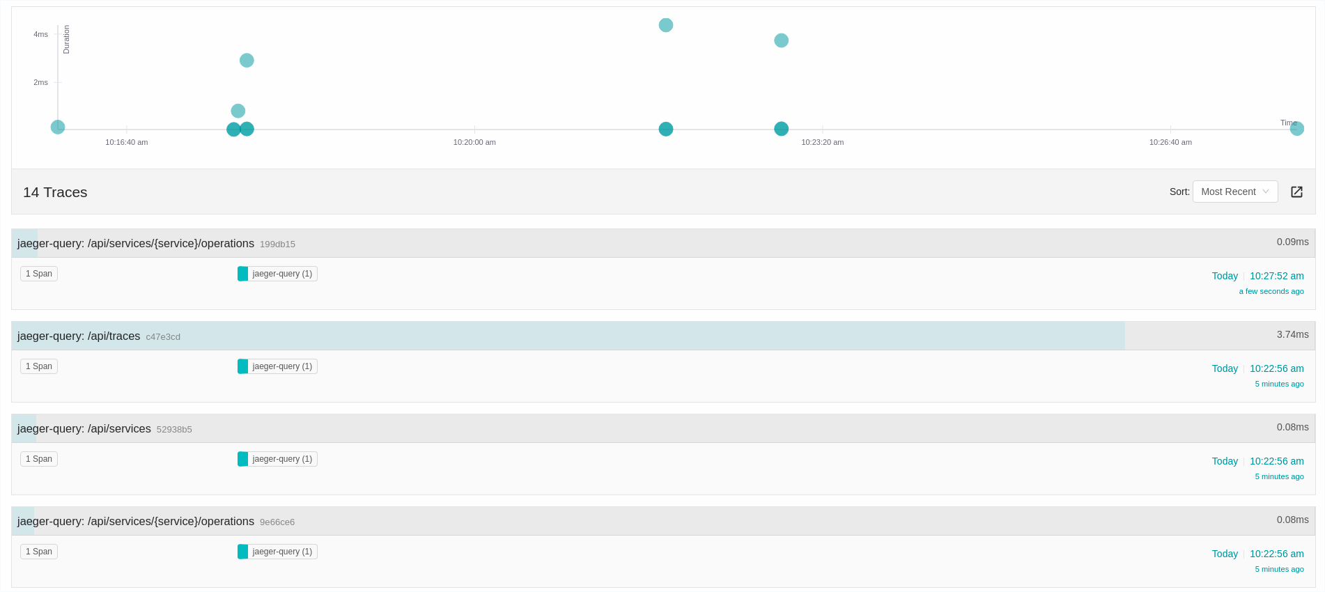embed-search-traces
