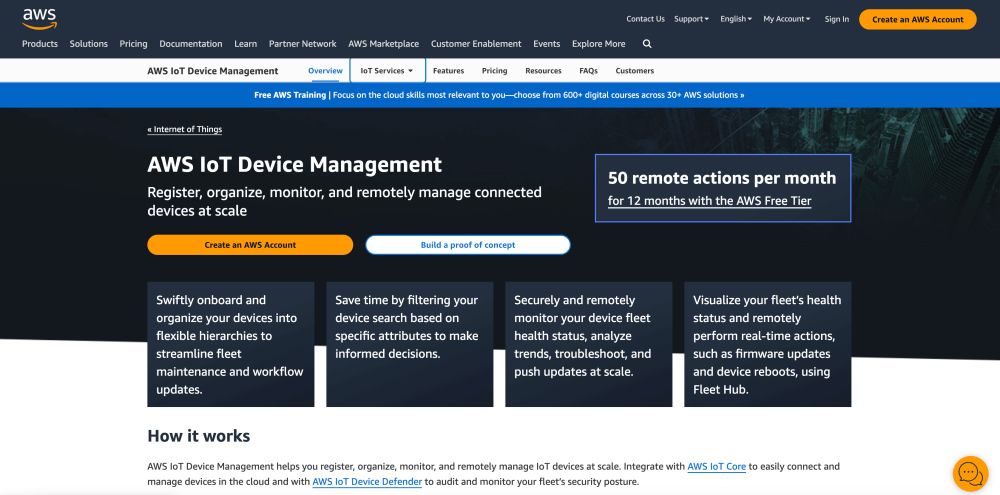AWS IoT Device Management